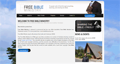 Desktop Screenshot of freebibleministry.org